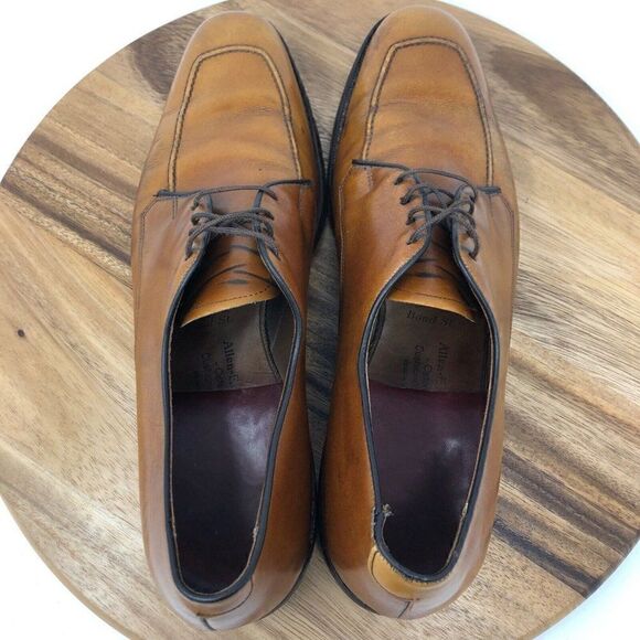 Allen Edmonds Bond Street Men’s Cap-Toe Leather Oxfords Size 11.5 AAA Walnut main image 7